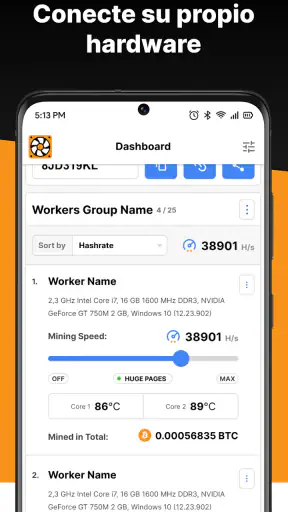 CryptoTab Farm: Oro Digital screenshot