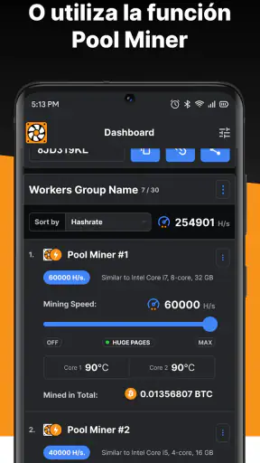 CryptoTab Farm: Oro Digital screenshot