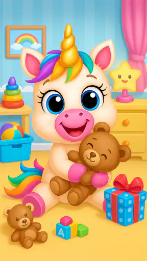 Unicornio: Cuidado, Spa, Color screenshot