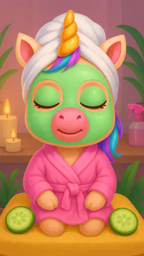 Unicornio: Cuidado, Spa, Color screenshot