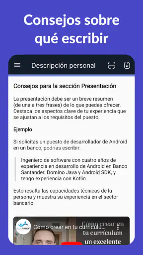 Currículum Vítae - CV Engineer screenshot