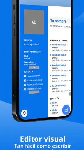 Currículum Vitae - Crea CV PDF screenshot
