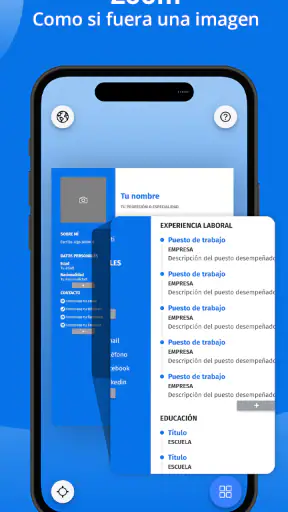 Currículum Vitae - Crea CV PDF screenshot