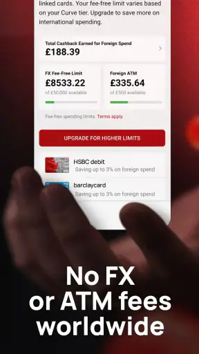 Curve Pay: Wallet & Cashback screenshot