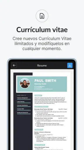 CVwizard: Creador de CV IA screenshot
