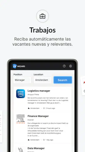 CVwizard: Creador de CV IA screenshot