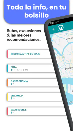 DareMapp: Audioguía GPS screenshot
