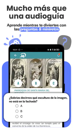 DareMapp: Audioguía GPS screenshot