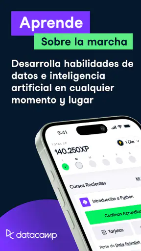 DataCamp: Cursos de Datos e IA screenshot