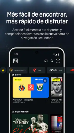 DAZN - Deportes en Directo screenshot
