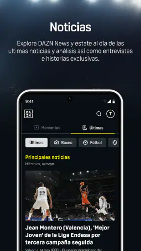 DAZN - Deportes en Directo screenshot