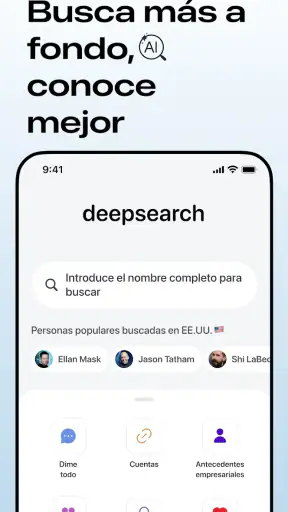 Deepsearch AI Search Assistant screenshot