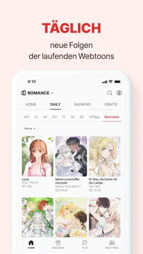 LEZHIN DE screenshot