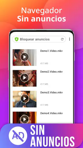 Descargador screenshot