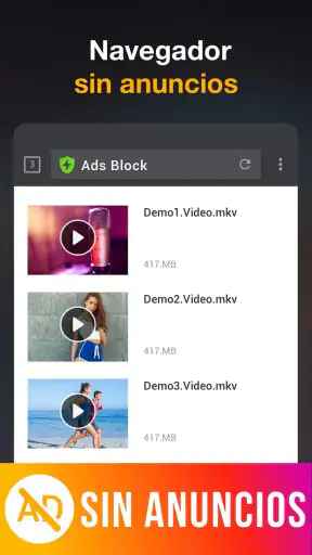 Descargador de vídeos en HD screenshot