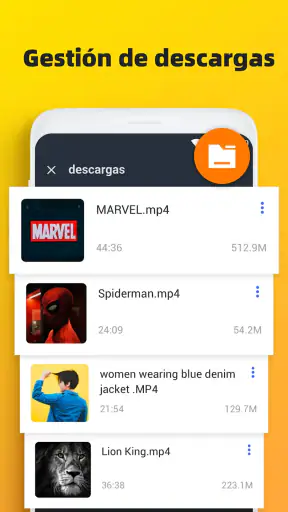 Descargar videos, Descargador screenshot