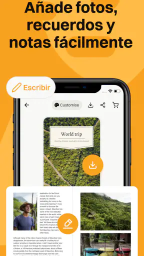 Diario de viajes y fotos screenshot