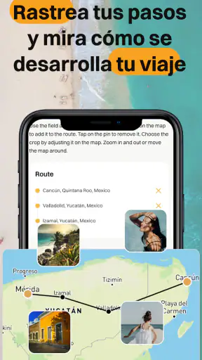 Diario de viajes y fotos screenshot