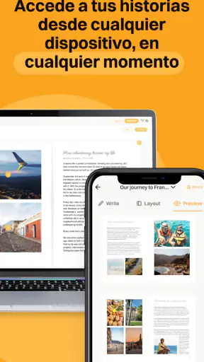 Diario de viajes y fotos screenshot