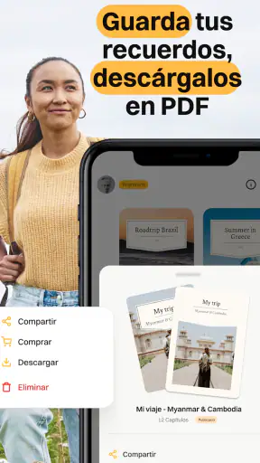 Diario de viajes y fotos screenshot