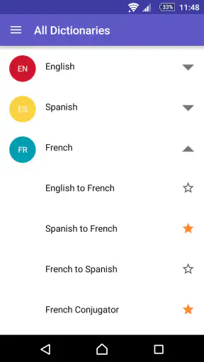 Diccionario ingles WordRef screenshot