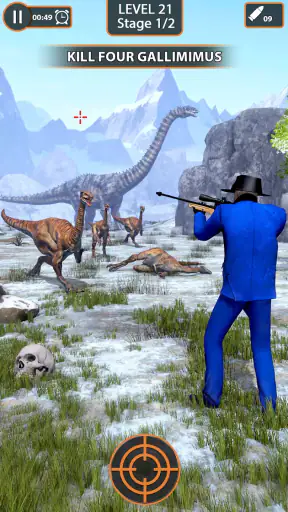Dino Hunter: Disparos salvajes screenshot