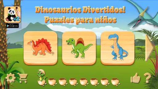 Dinosaurios Niños Rompecabezas screenshot