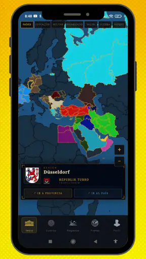 Diplomacia Estrategia en línea screenshot