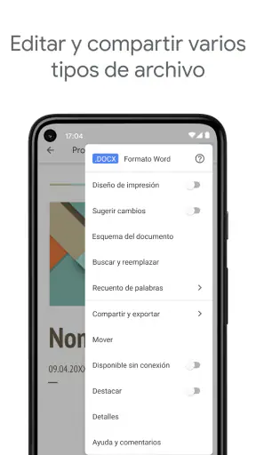 Documentos de Google screenshot