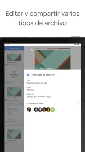 Documentos de Google screenshot