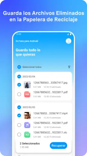 Dr.Fone -Recuperación de datos screenshot