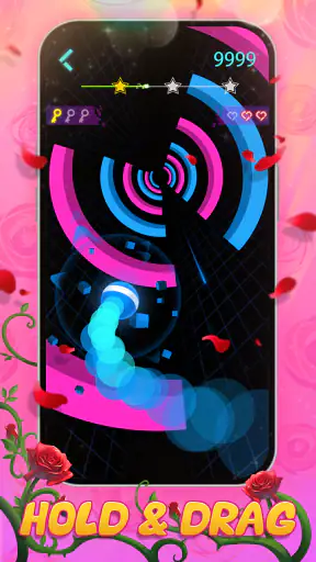 Dream Circles Dash: Ritmo screenshot