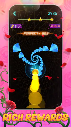 Dream Circles Dash: Ritmo screenshot