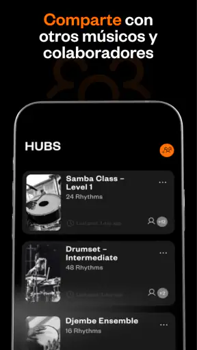 Drum Notes: batería, percusión screenshot