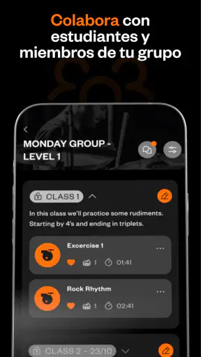 Drum Notes: batería, percusión screenshot