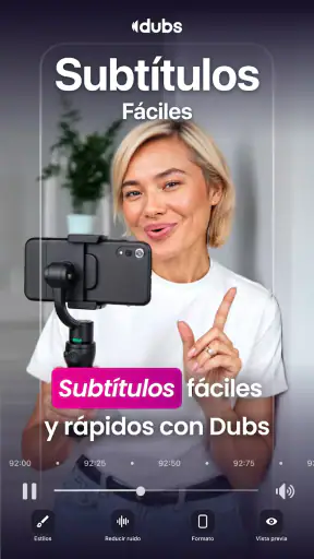 Dubs: Captions for Videos screenshot