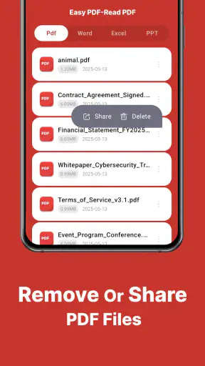 Easy PDF-Read PDF screenshot