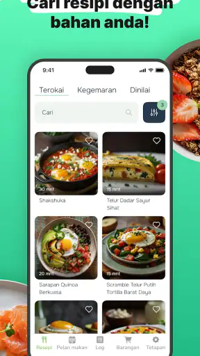Eatr・Plan de comidas・Dieta screenshot