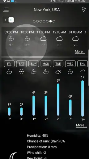 El tiempo pronostico screenshot