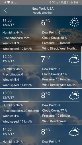 El tiempo pronostico screenshot
