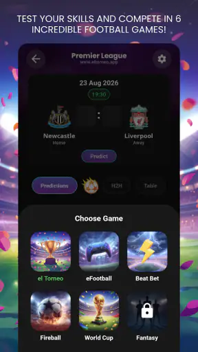 el Torneo screenshot