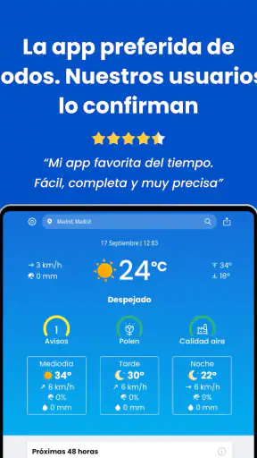 Eltiempo.es: Tiempo 14 días screenshot