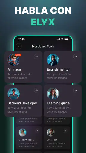 Elyx - AI Photo & Video Maker screenshot