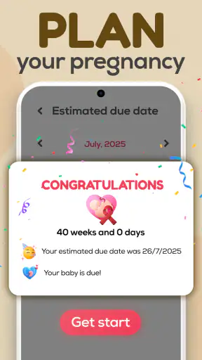 Embarazo: seguimiento del bebé screenshot