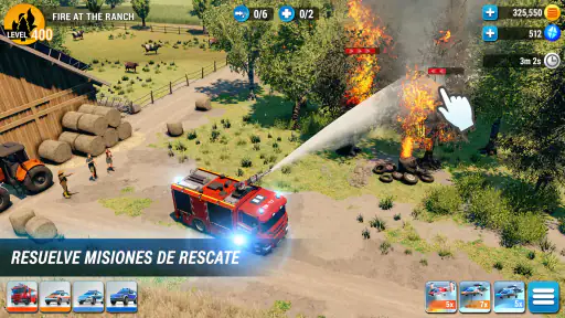 EMERGENCY HQ: bomberos screenshot