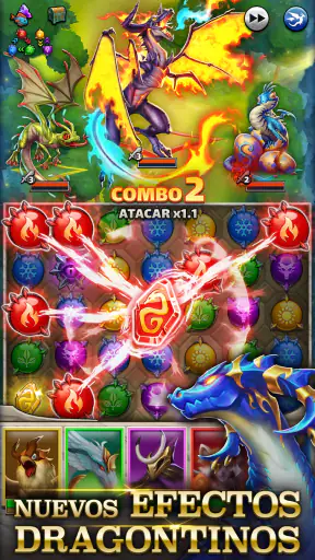 Empires & Puzzles: Dragon Dawn screenshot