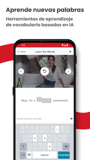 EnglishCentral Aprenda Inglés screenshot