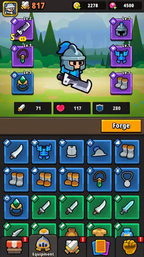 Epic Idle Journey: RPG Batalla screenshot