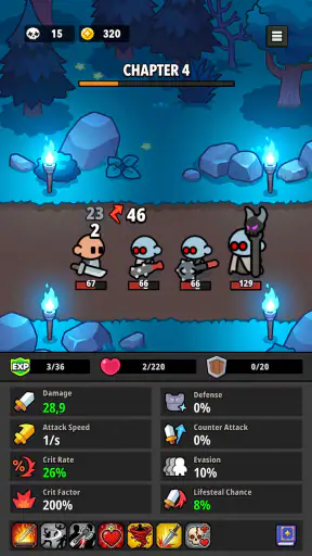 Epic Idle Journey: RPG Batalla screenshot