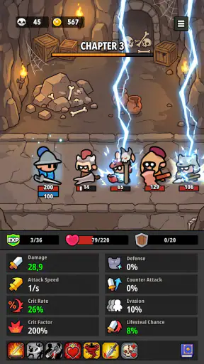 Epic Idle Journey: RPG Batalla screenshot